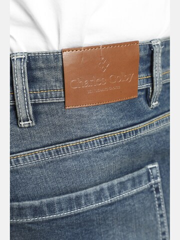 Charles Colby Loosefit Jeans ' Baron Givens ' in Blauw