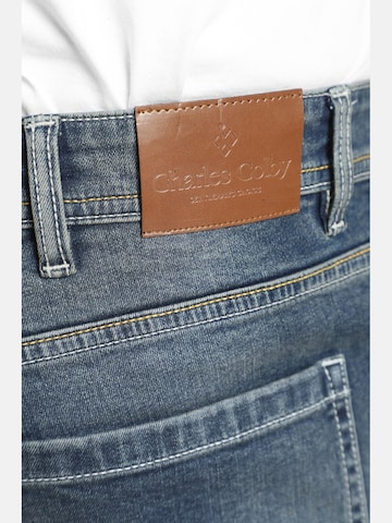 Charles Colby Loosefit Jeans ' Baron Givens ' in Blauw