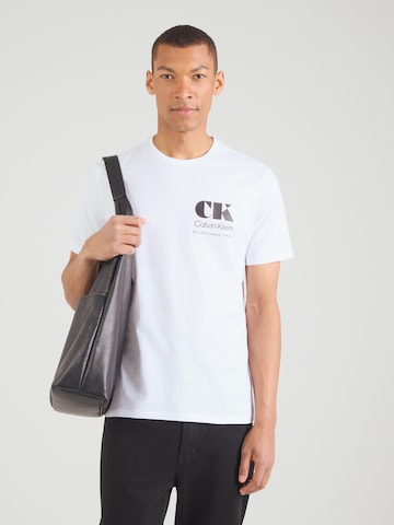 Calvin Klein Jeans Тениска в бяло