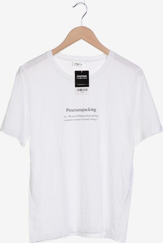 MSCH COPENHAGEN T-Shirt L in Weiß: predná strana
