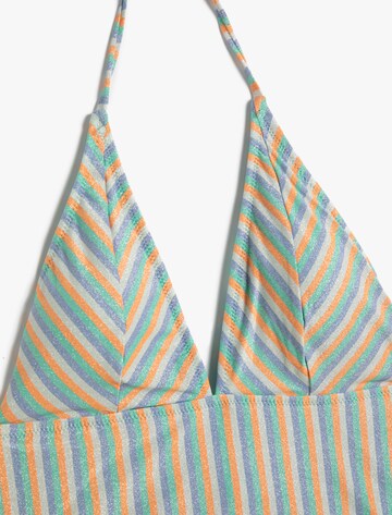 Koton Triangle Swimsuit in Blue