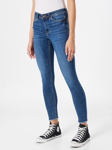 Skinny Jean 'Jona' TOM TAILOR DENIM en bleu : devant