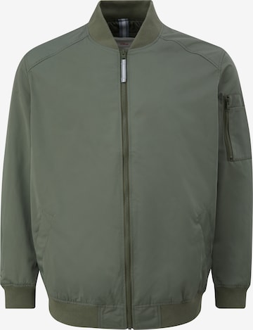 s.Oliver Men Big Sizes Between-Season Jacket in Green: front