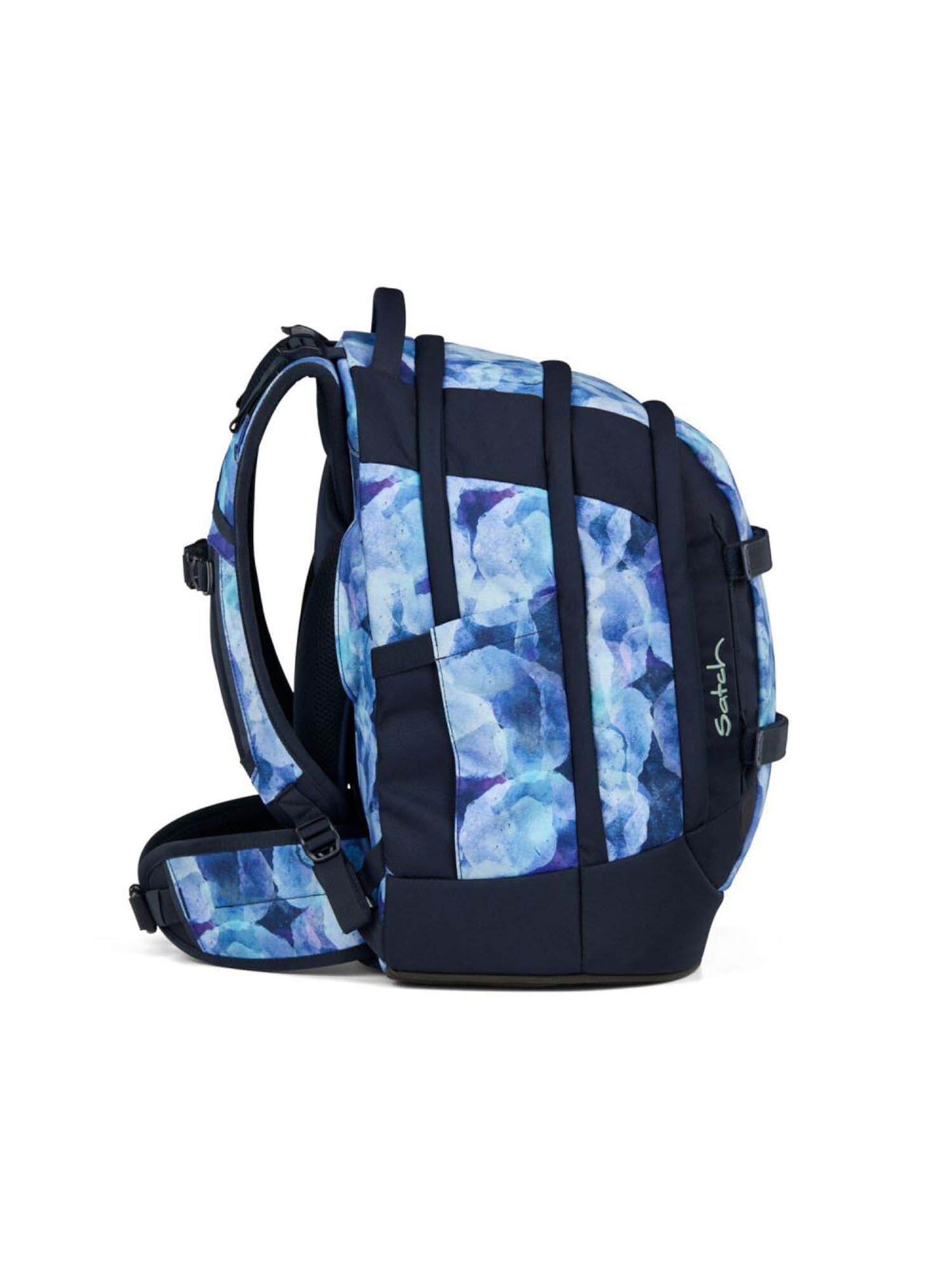Satch Backpack 'Pack Schulrucksack Set 3tlg' in Blue