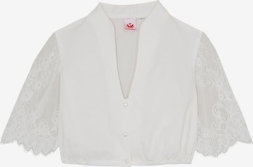 SPIETH & WENSKY Traditional Blouse 'Becky' in Beige: front