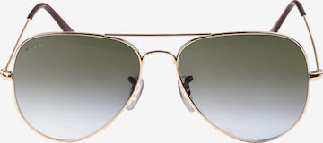 MSTRDS - Óculos de sol em ouro: frente