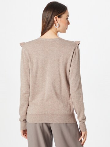 SISTERS POINT Knit Cardigan 'LOSA' in Beige