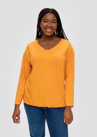 TRIANGLE Shirt in Orange: predná strana