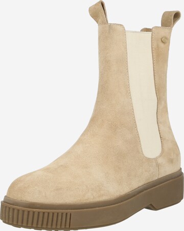 Boots chelsea di Fred de la BretoniÈre in beige: frontale