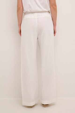 Kaffe Loose fit Trousers 'Naya' in White