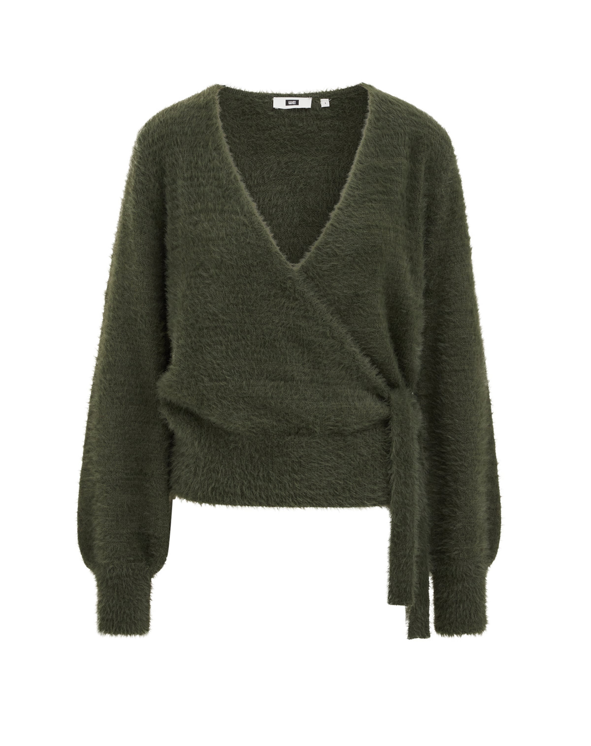 WE Fashion - Cárdigan en verde: frente