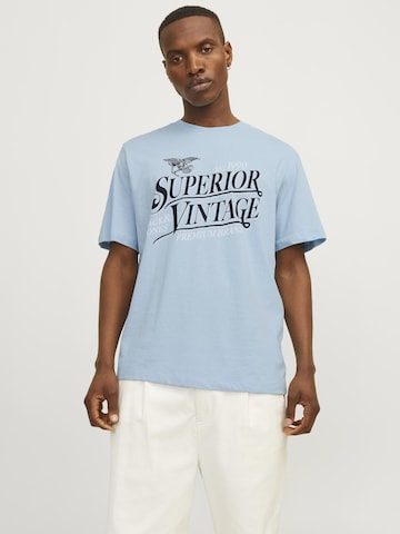 JACK & JONES Shirt in Blue: front