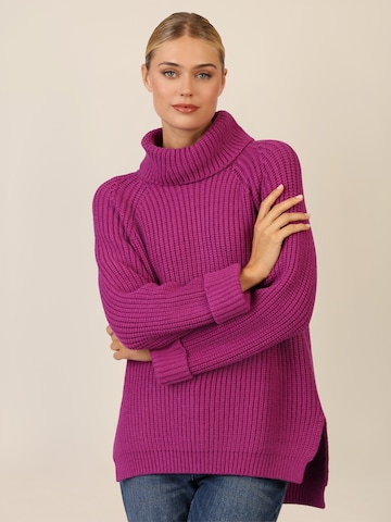 APART Pullover in Lila: Vorderseite