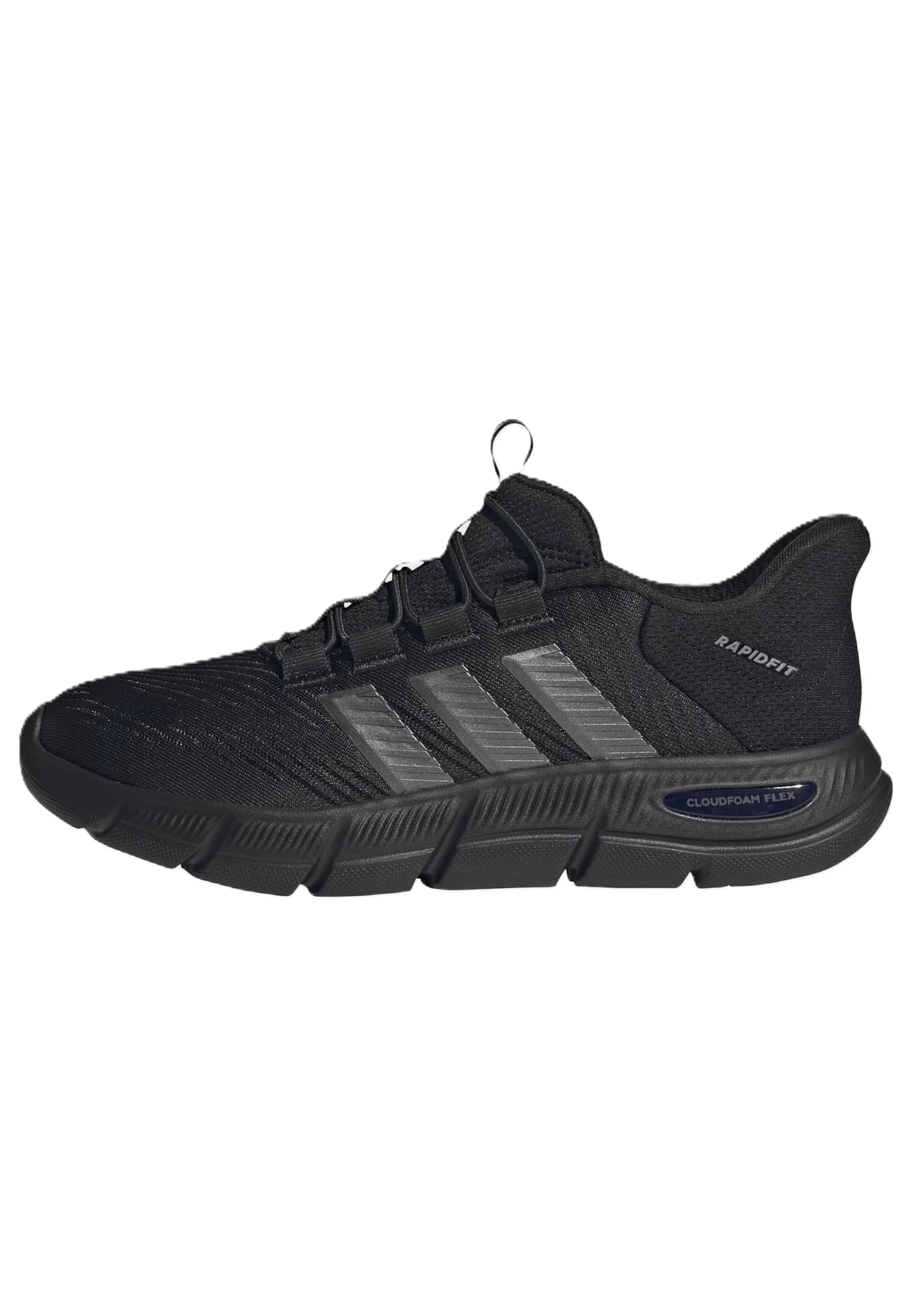 Baskets basses 'CLOUDFOAM FLEX RAPIDFIT' ADIDAS SPORTSWEAR en noir : devant