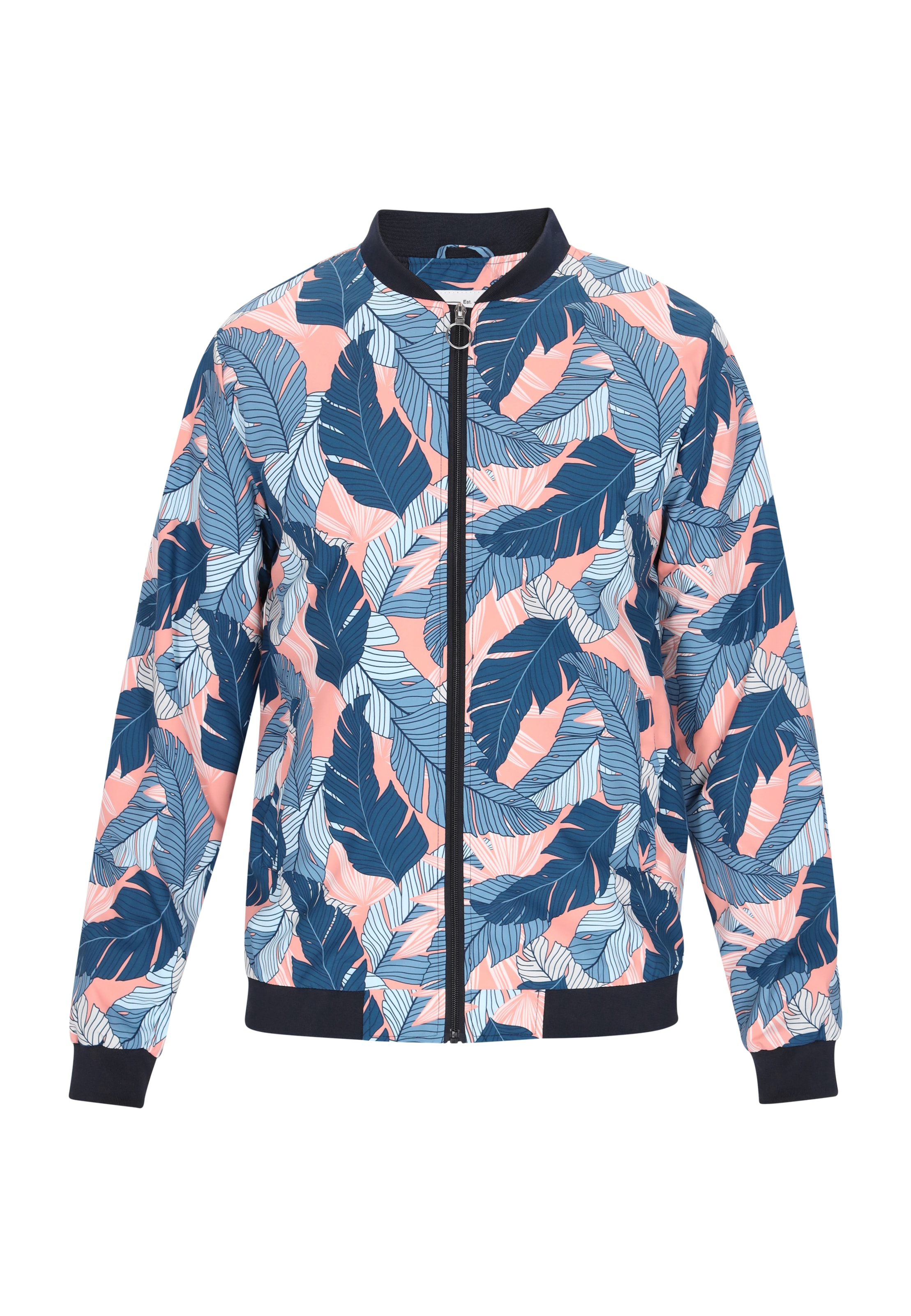 MO Tussenjas in Blauw: voorkant