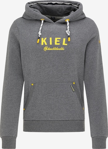 Schmuddelwedda Performance Jacket 'Kiel' in Grey: front