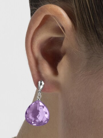 Luxenter - Pendientes 'Zoqoyi' en lila