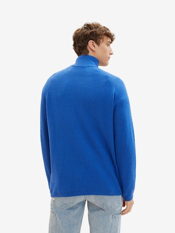 TOM TAILOR DENIM Sweater in Blue