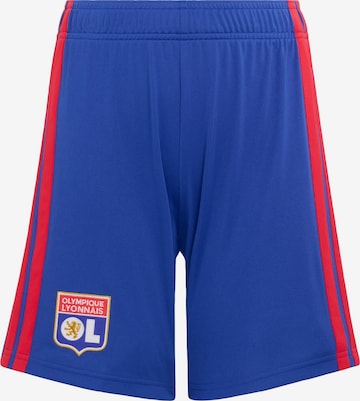 ADIDAS PERFORMANCE Regular Sportshorts 'Olympique Lyon 26/27' in Blau: Vorderseite
