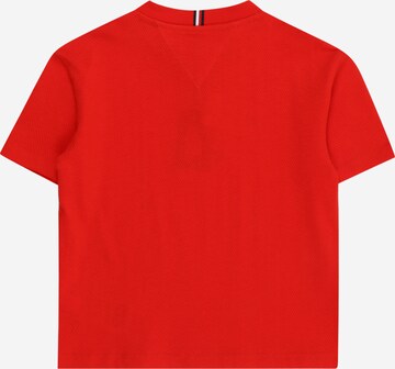 TOMMY HILFIGER T-Shirt 'VARSITY' in Rot