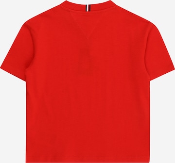 Tricou 'VARSITY' de la TOMMY HILFIGER pe roșu