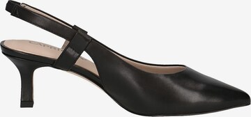 CAPRICE Slingpumps in Zwart