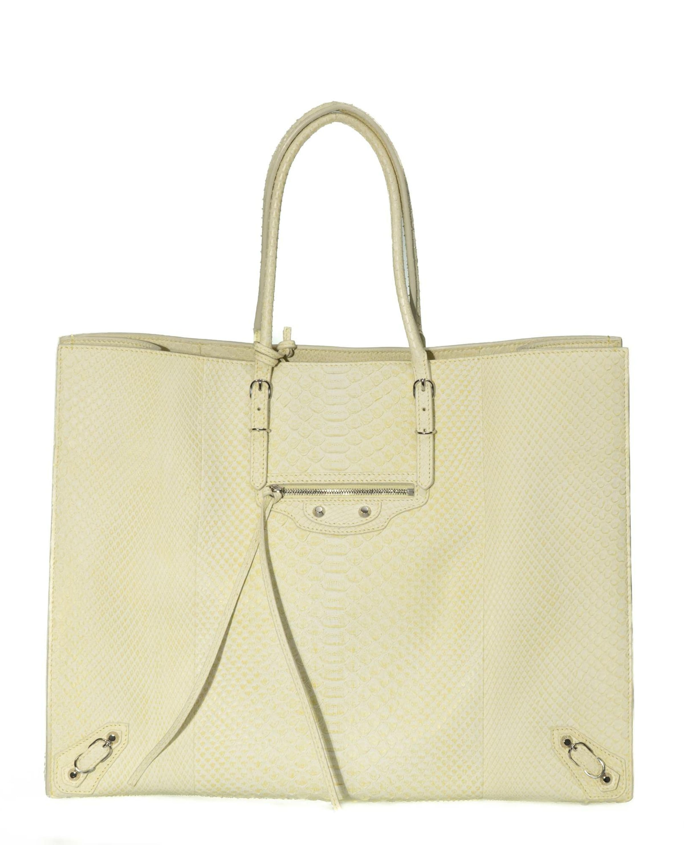 Balenciaga Handbag in Yellow: front