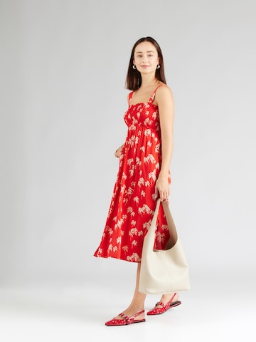 King Louie Summer Dress 'Luisella' in Red
