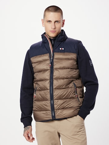 Gilet 'Vinncent' di FQ1924 in marrone: frontale