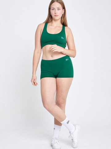 SPORTKIND Skinny Leggings 'Tights' in Green: front