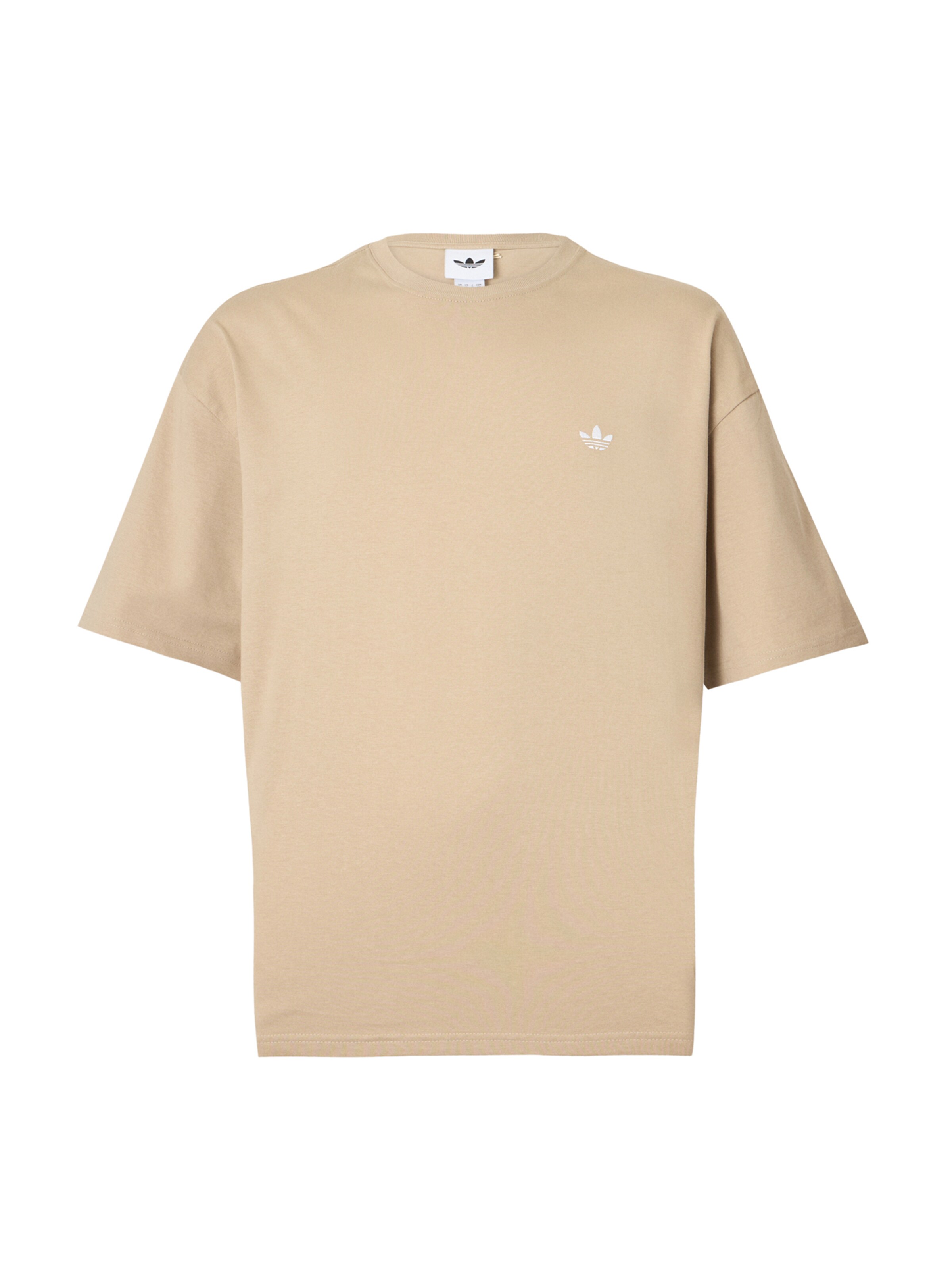 T-Shirt 'Trefoil Essentials' ADIDAS ORIGINALS en vert : devant