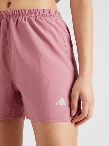 ADIDAS PERFORMANCE Regular Workout Pants 'RUN IT' in Pink