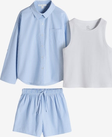 The Set Setti värissä sininen: etupuoli