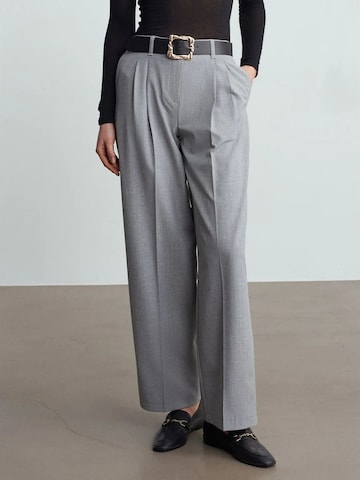 Wide Leg Pantalon Dilvin en gris : devant