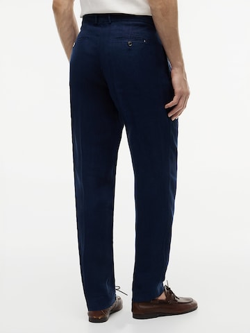 TOMMY HILFIGER Regular Trousers with creases in Blue
