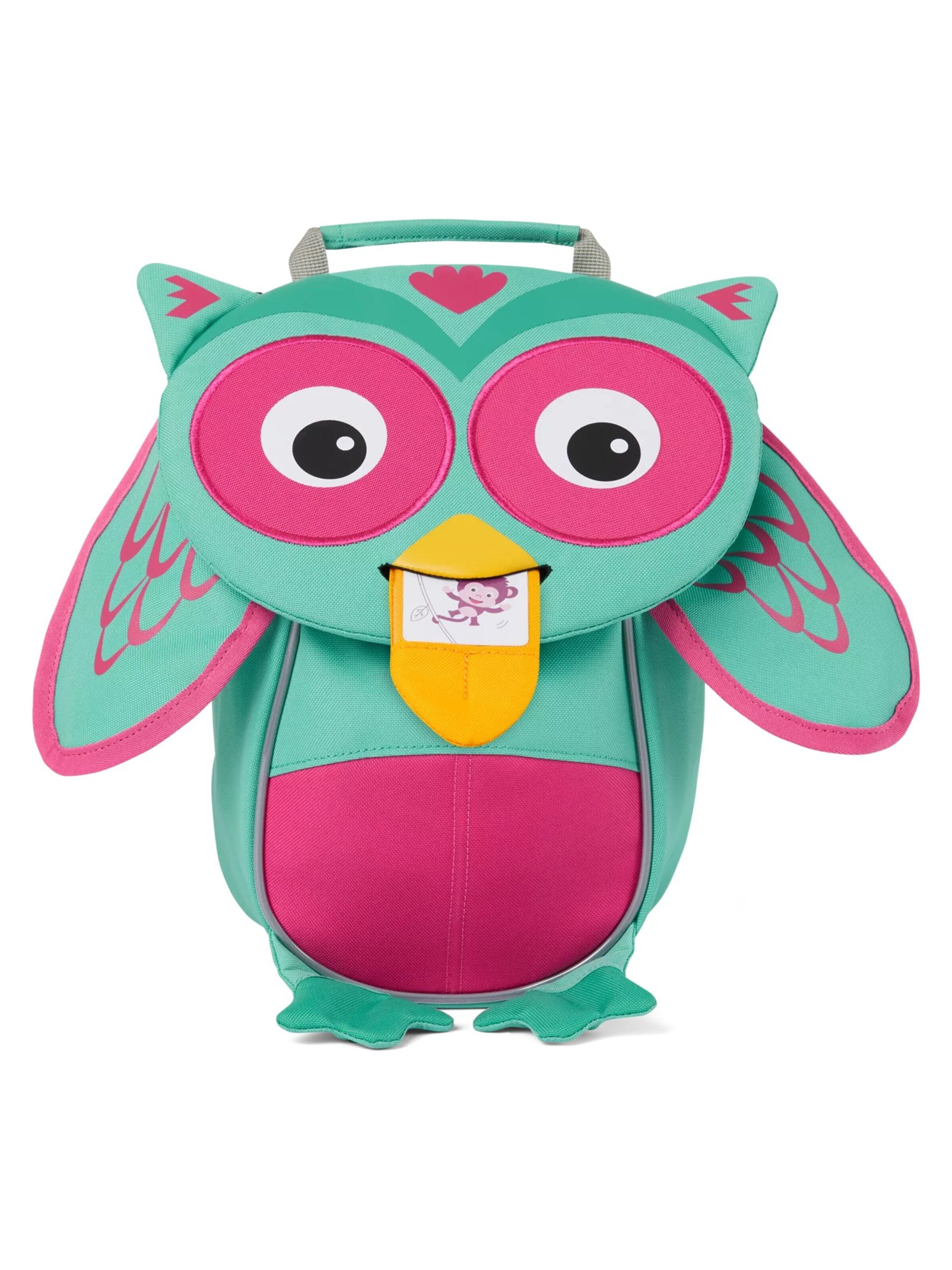 Affenzahn Backpack 'Kleiner Freund Eule' in Green