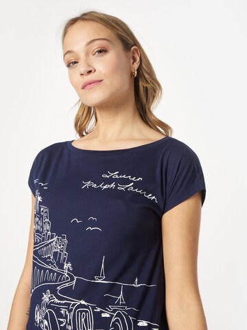 T-shirt 'GRIETA' Lauren Ralph Lauren en bleu