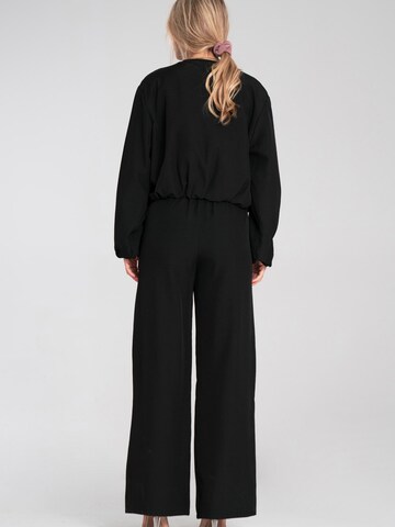 Figl Loosefit Broek 'M1197' in Zwart