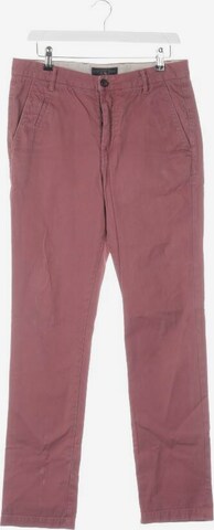 All Saints Spitalfields Pants in 33 in Red: front
