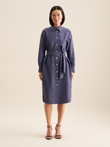 SEIDENSTICKER Blousejurk 'The Statement Prints' in Blauw: voorkant