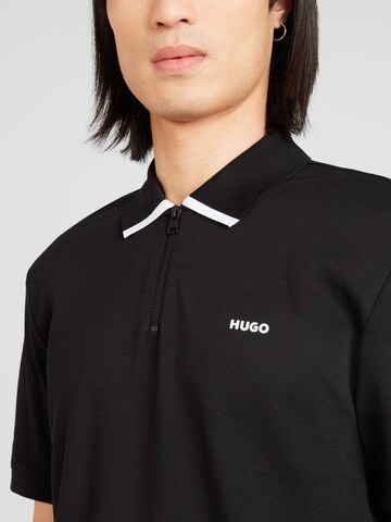 HUGO Shirt 'Dalomino' in Zwart