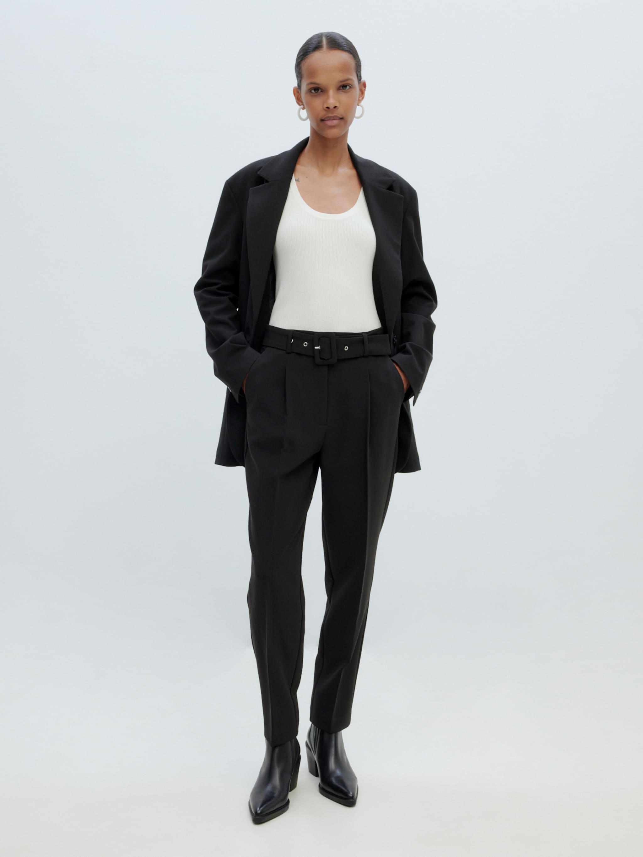 EDITED Producten Broek 'Zainab' Zwart