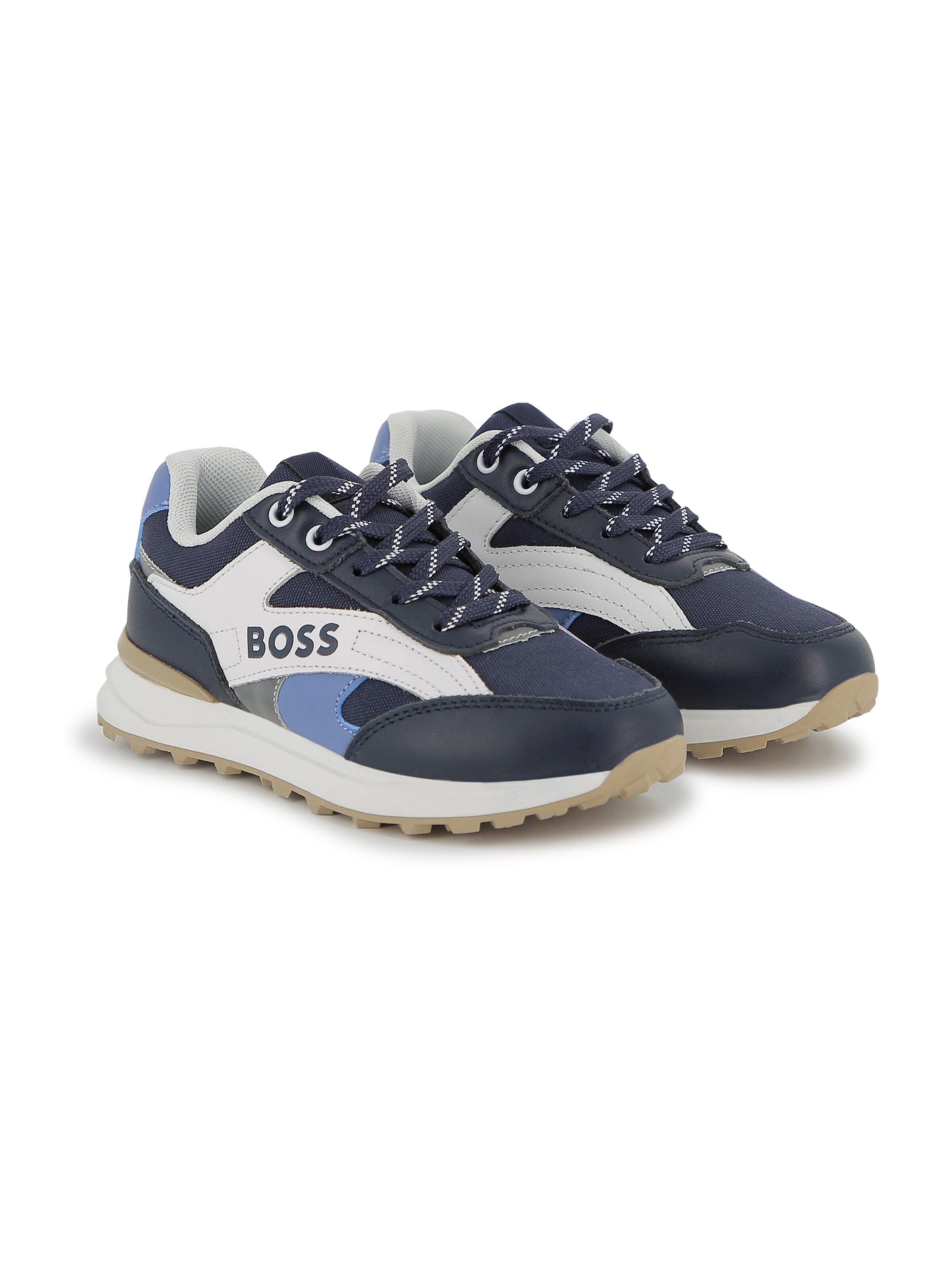 BOSS Sneakers i blå