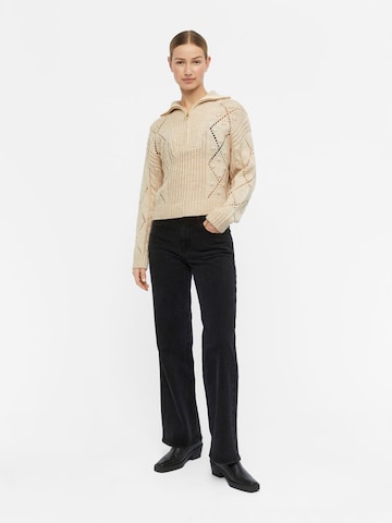 Pullover 'Kelly' di OBJECT in beige