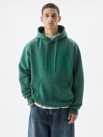 Pull&Bear Sweatshirt i grønn: forside