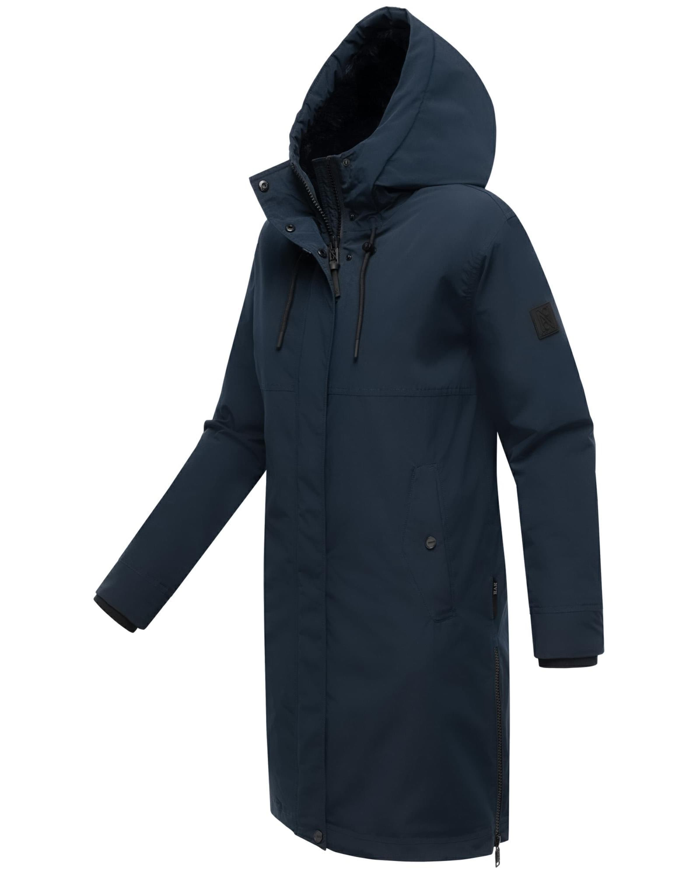 NAVAHOOZimski kaput 'Hageltanz 14' - plava boja