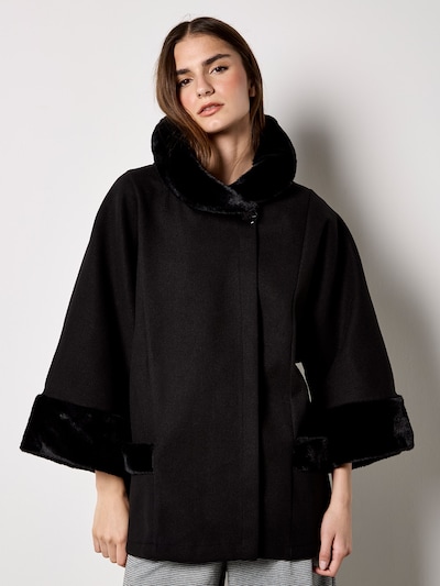 Apricot Tussenjas in de kleur Zwart, Productweergave