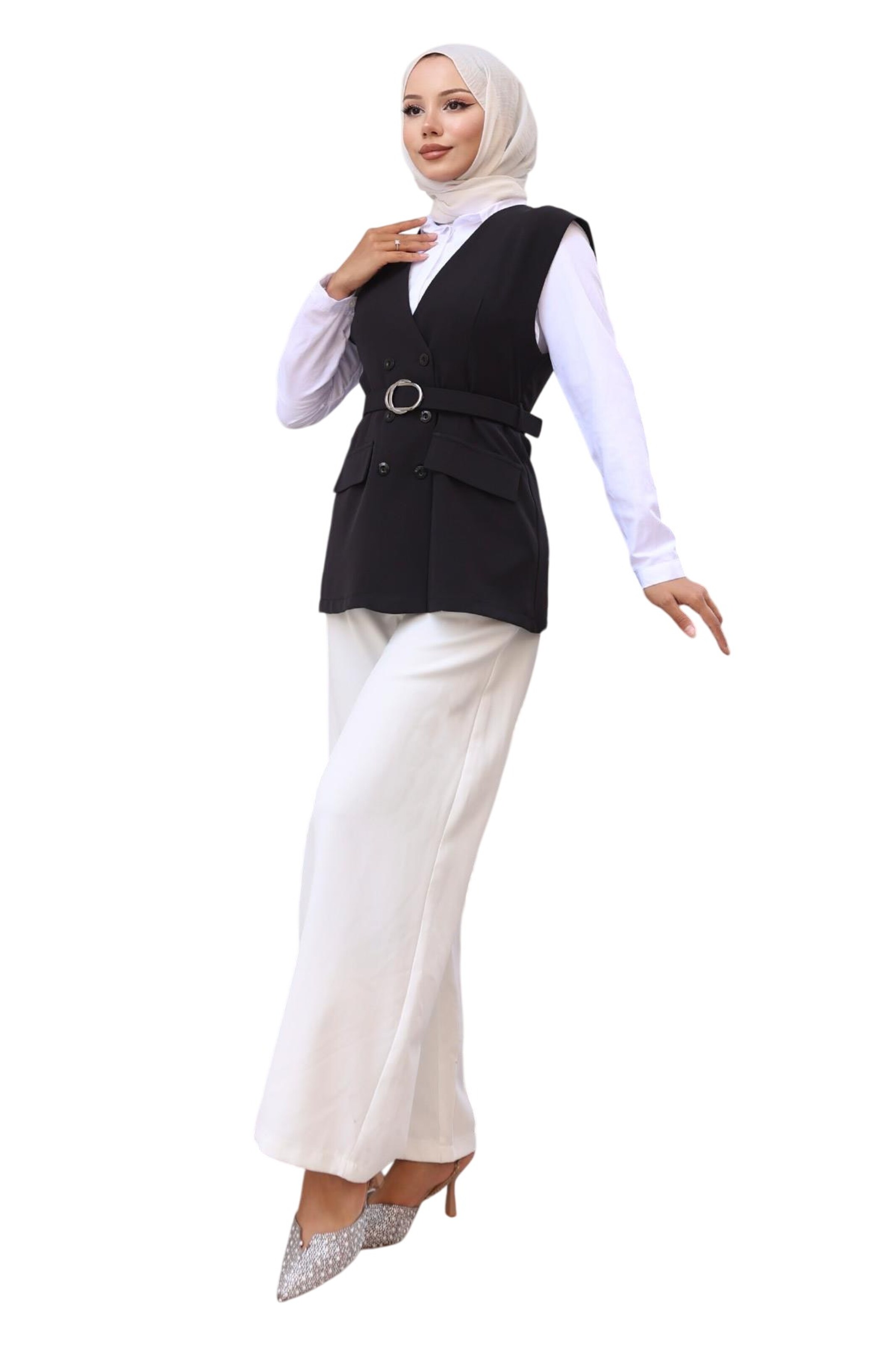 MODAMIHRAM Hosenanzug in Schwarz