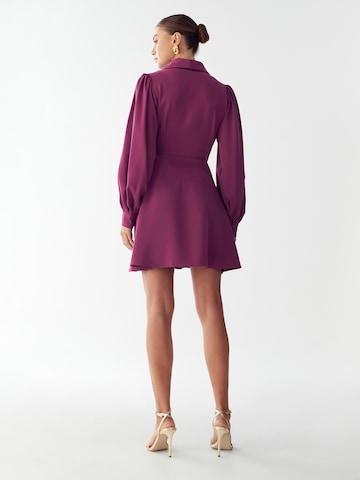 Willa Šaty - Fialová: zadná strana