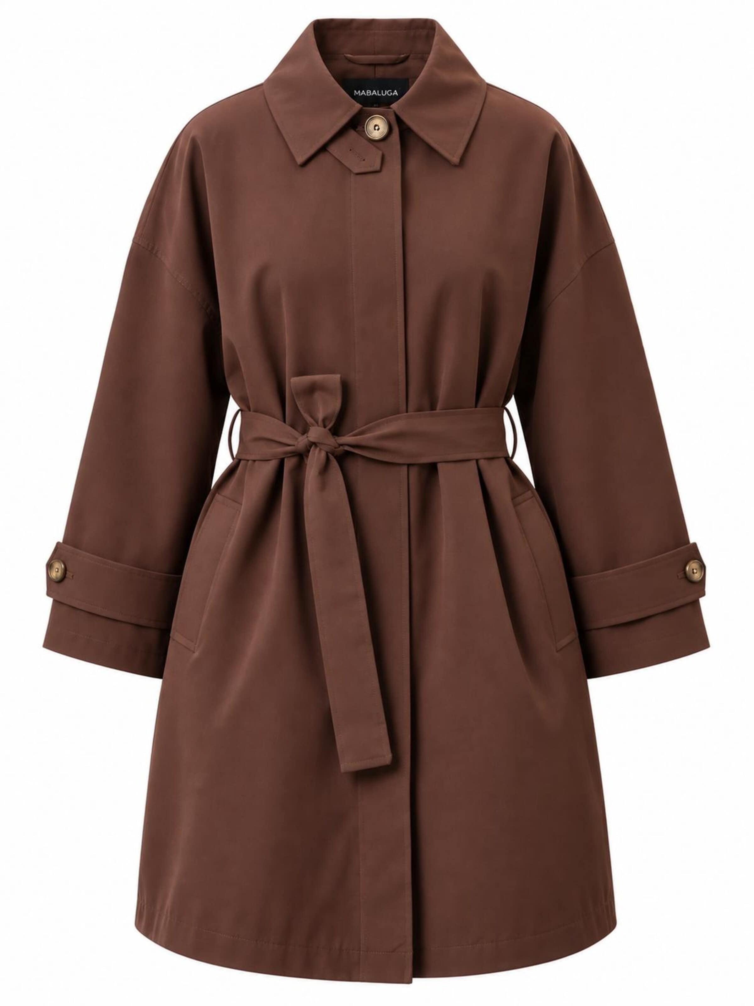 MANUKA Winterjacke‌‌‌‌‌‌‌‌ in Braun: Vorderseite